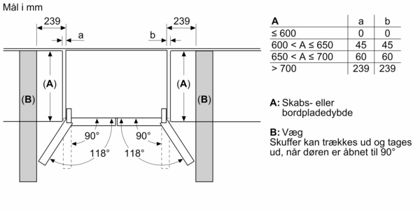 Siemens KF96DPPEA Køl/frys kombination Siemens KF96DPPEA Køl/frys kombination